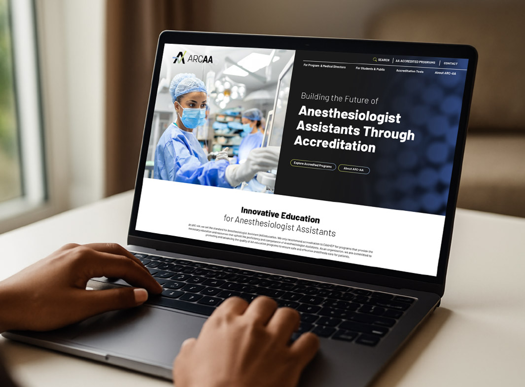 Arc-Aa Website Displayed On Laptop