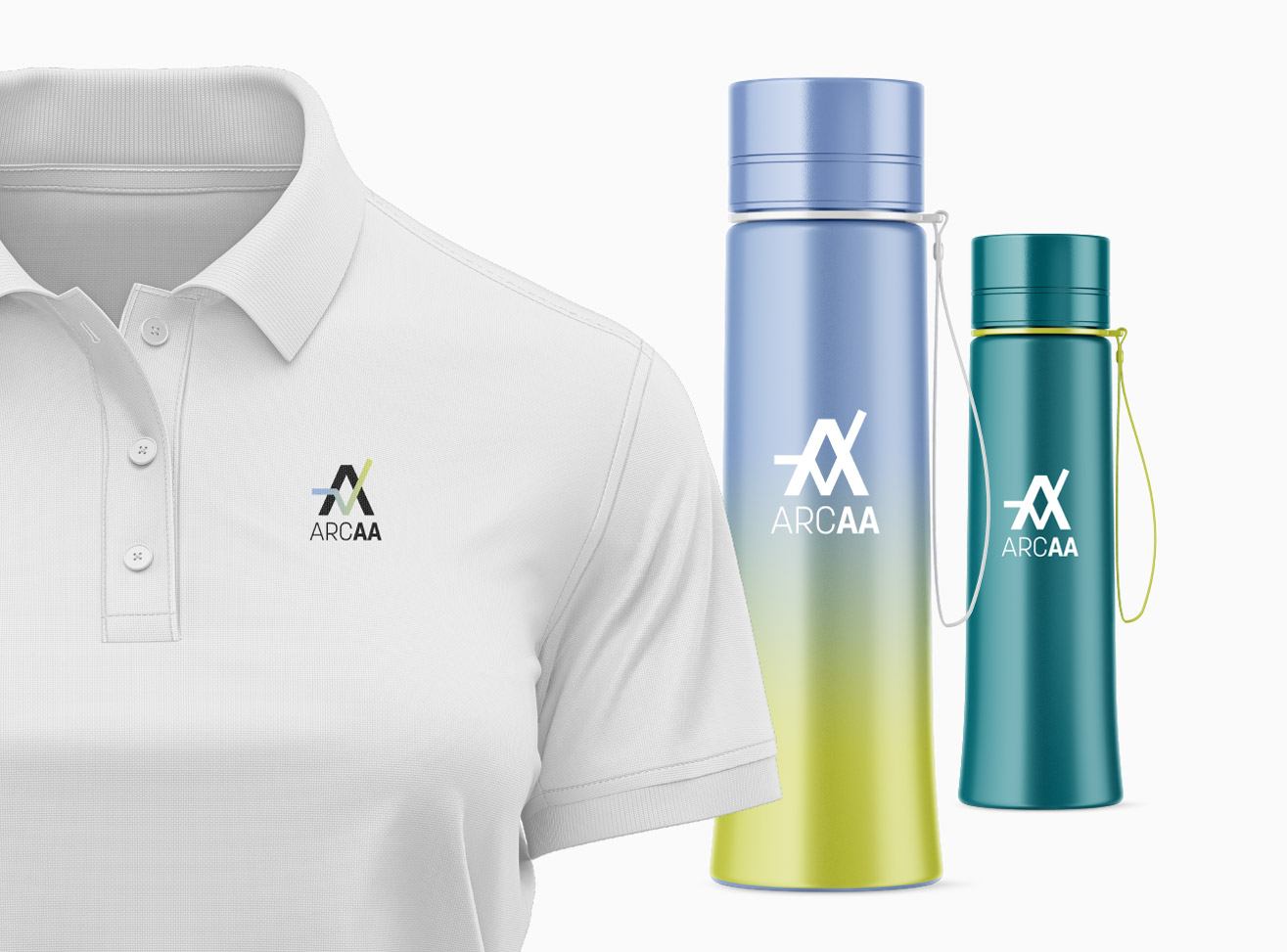 Arc-Aa Branding On Merchandise