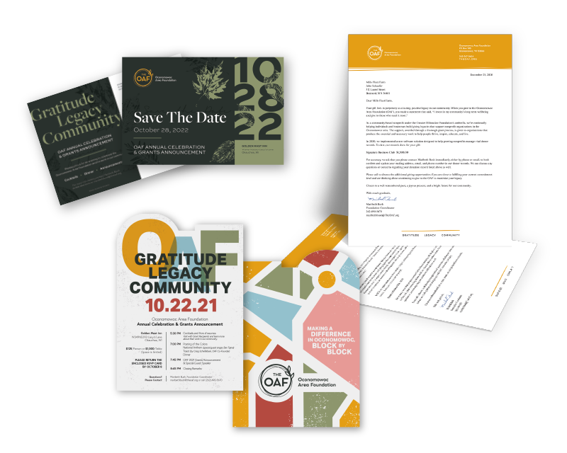 Letterhead And Business Cards Designed By Ocreative For Oaf