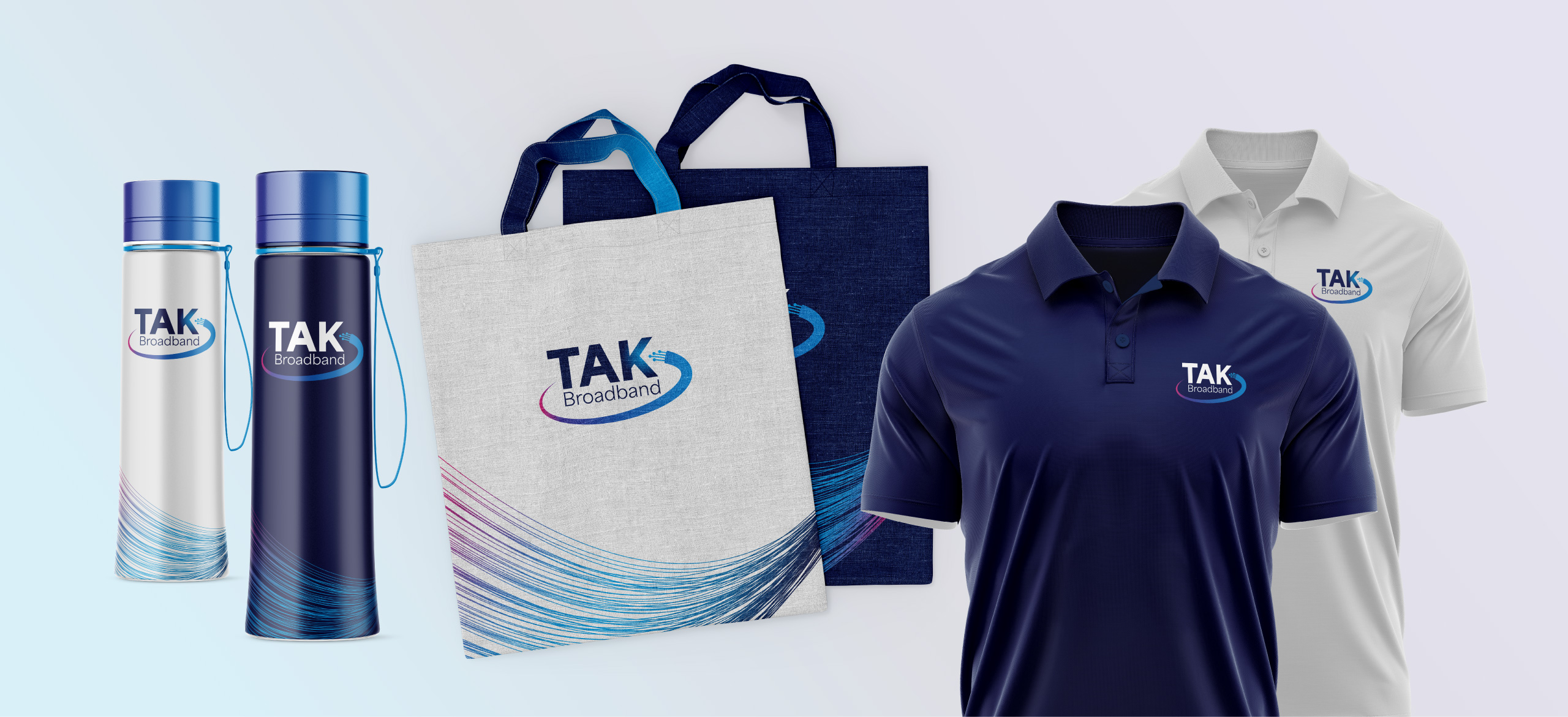 Brand Collateral For Tak Broadband