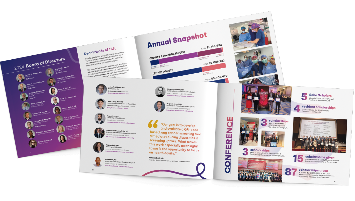 Annual Report For Thoracic Surgery Foundation