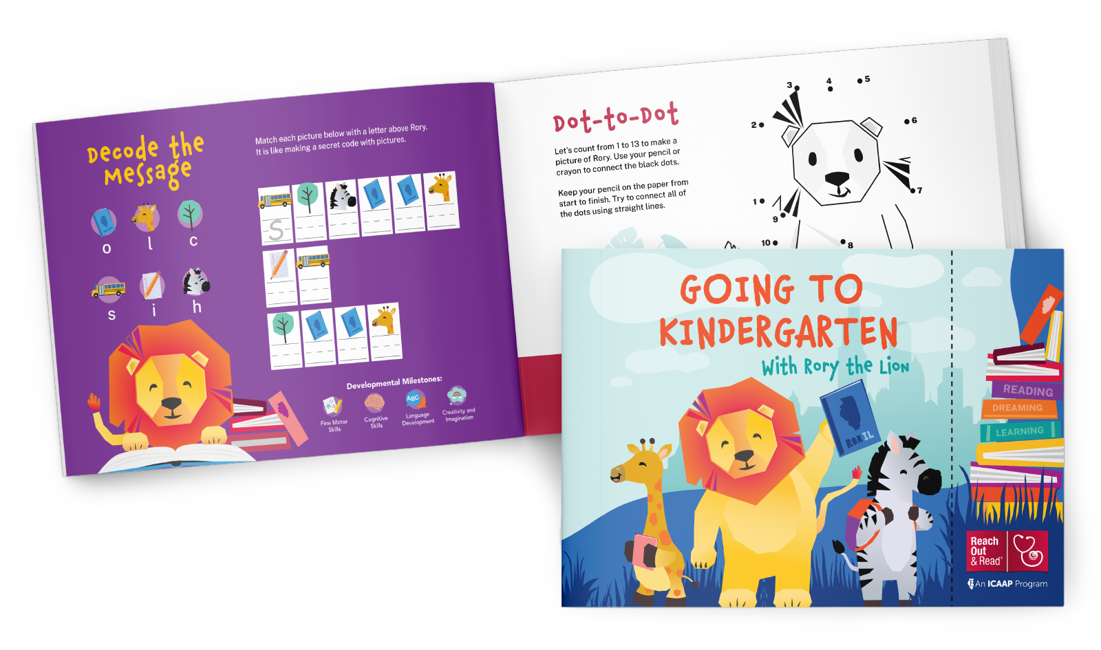 Rory The Lion Activity Book