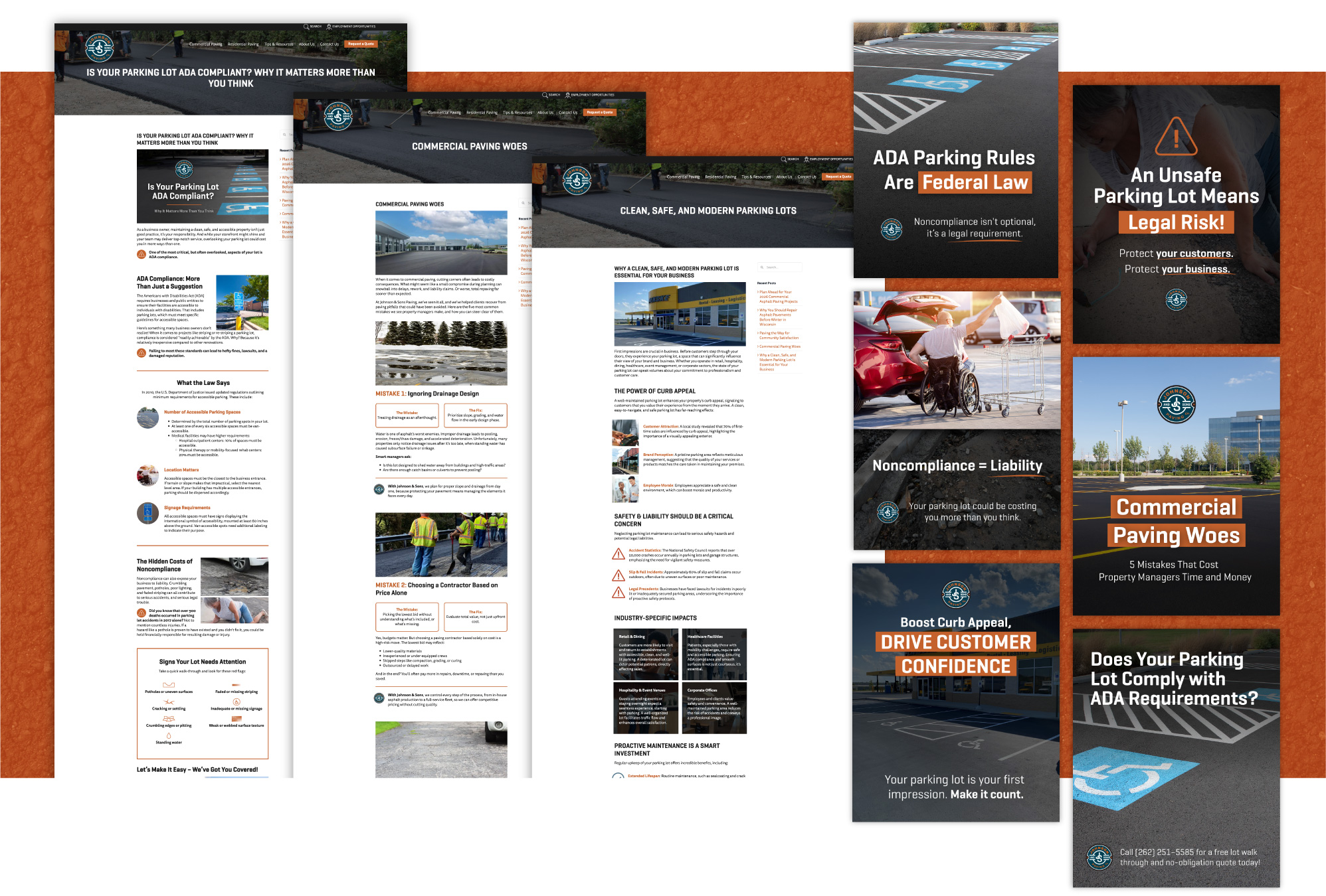 Johnson And Sons Website Refresh