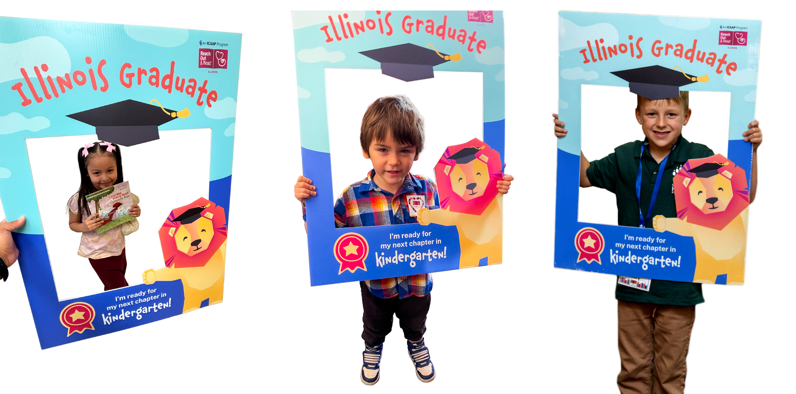 Kids Graduating From The Rory Reading Program