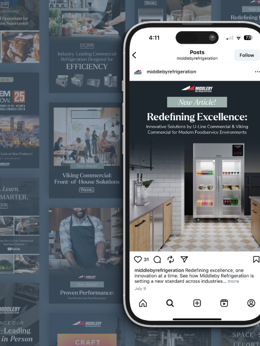 Middleby Refrigeration Social Media Campaign Middleby Refrigeration Social Media Campaign