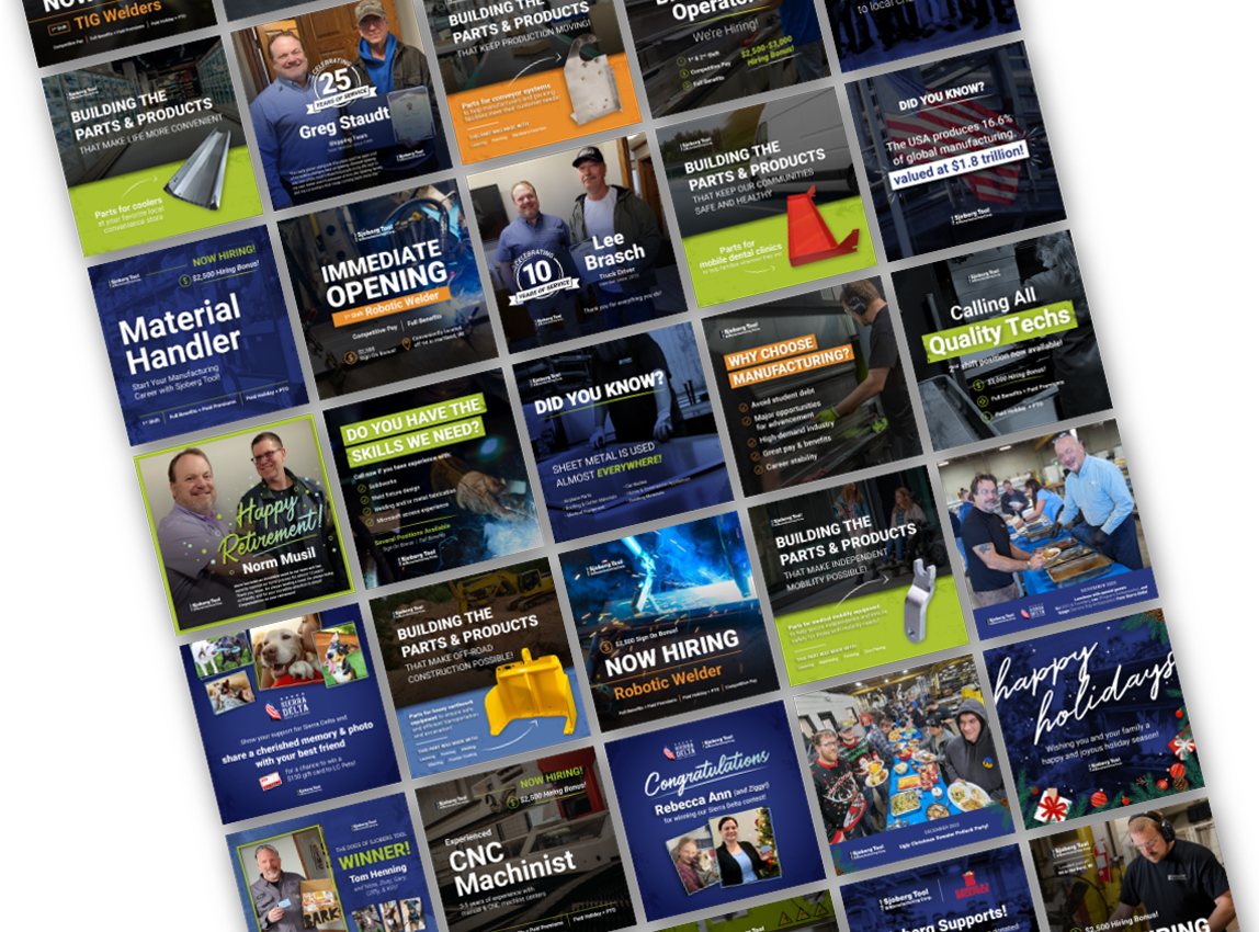 Social Media Featured Images Collage Social Media Featured Images Collage