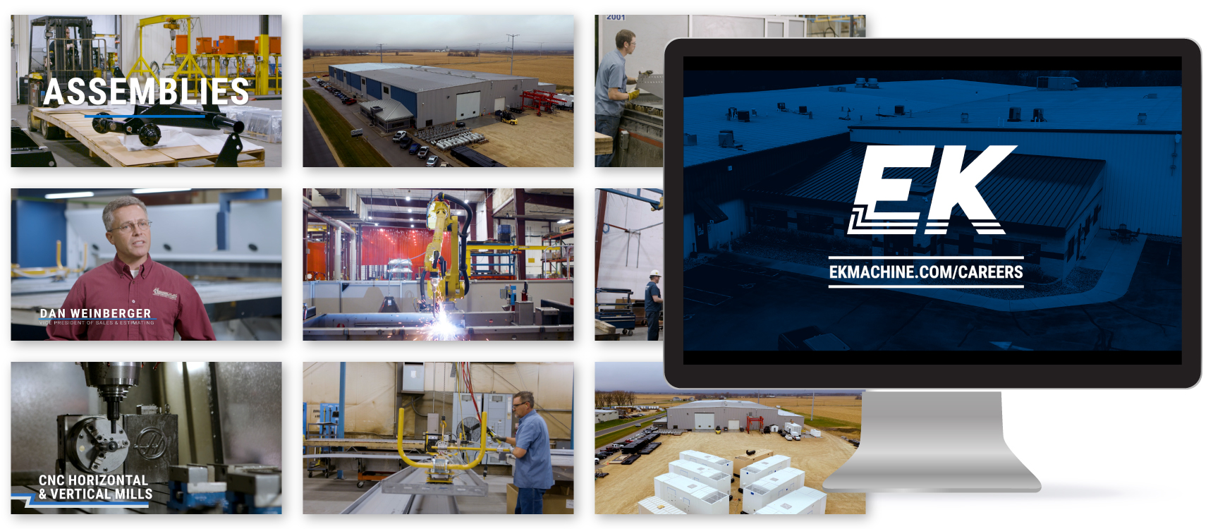 Different Ek Machine Videos Used Across Website