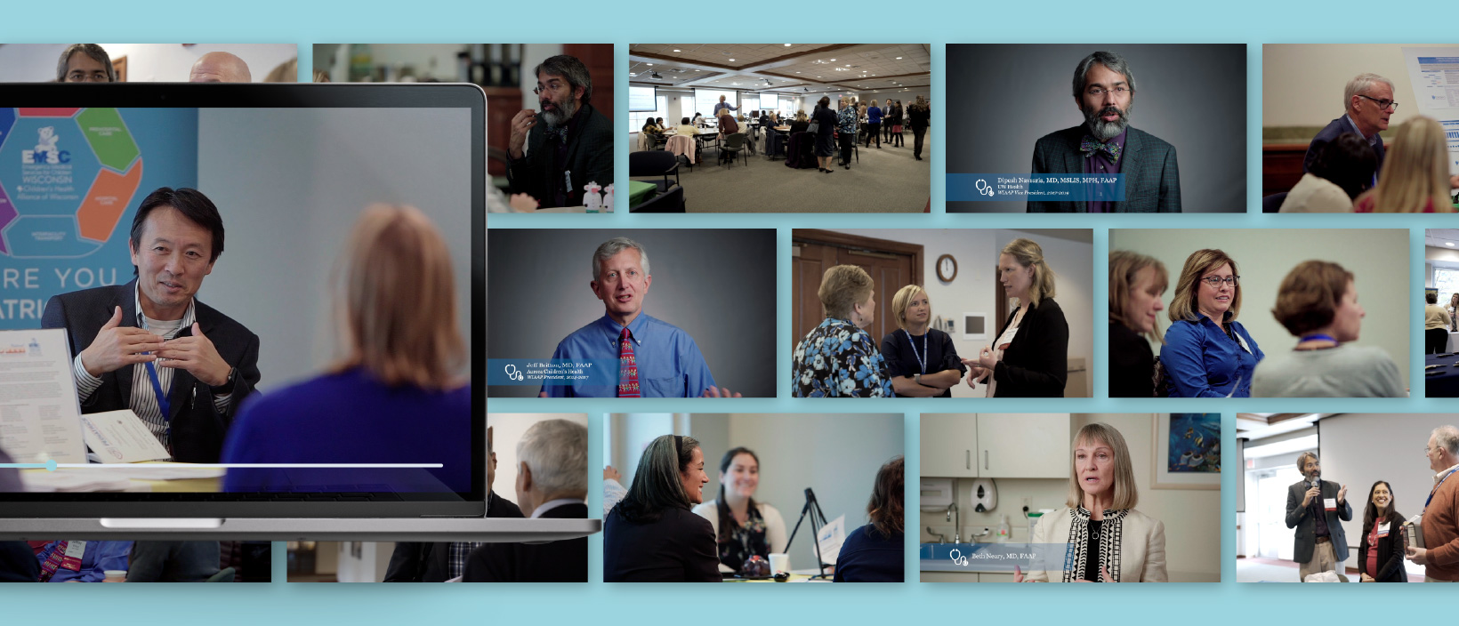 Wiaap Videos Displayed On A Laptop