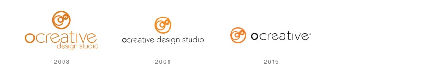 Ocreative Logo Evolution