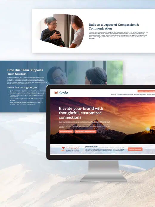 Elevia Website Designed By Ocreative