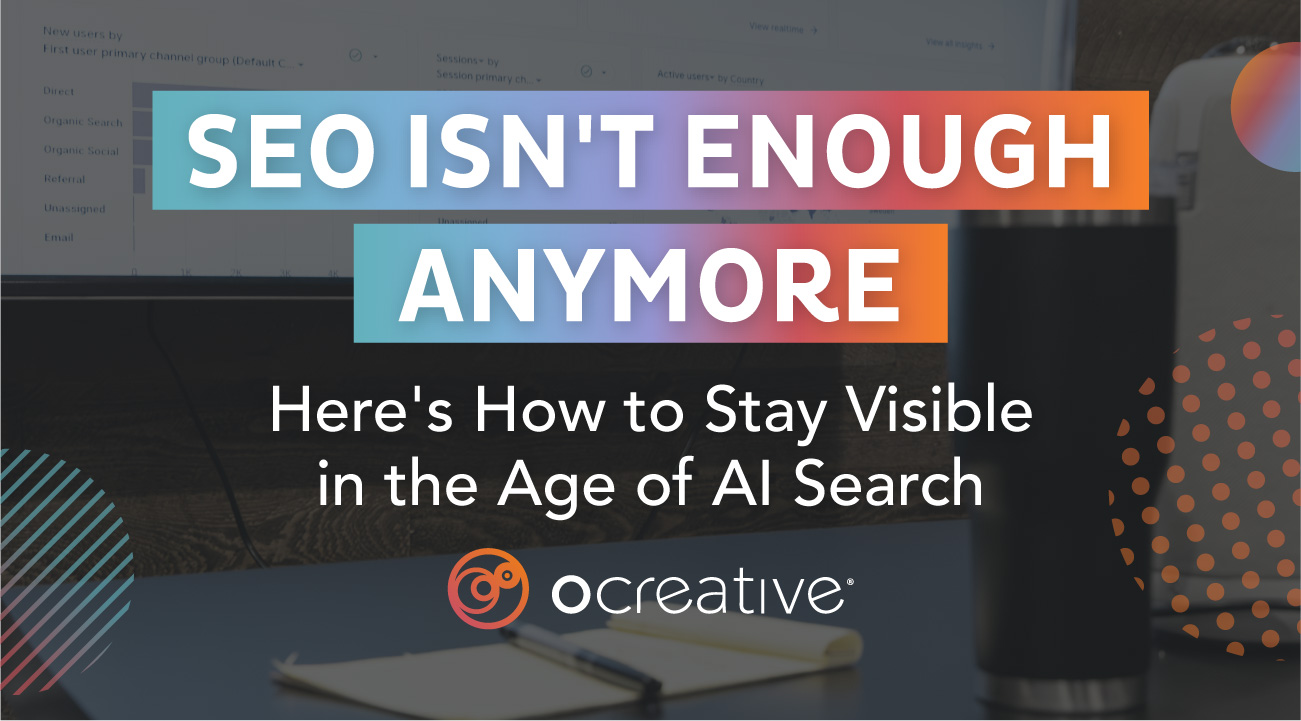 Seo Isn'T Enough Anymore